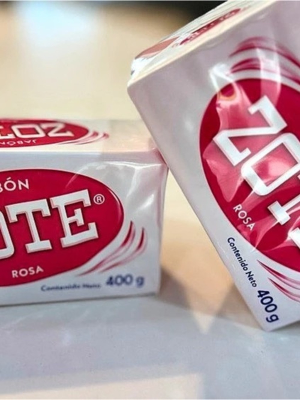 Zote Rosa Laundry Soap Pink & White 2-Pack